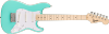 Squier Mini Stratocaster Maple Fingerboard White Pickguard Sea Foam Green